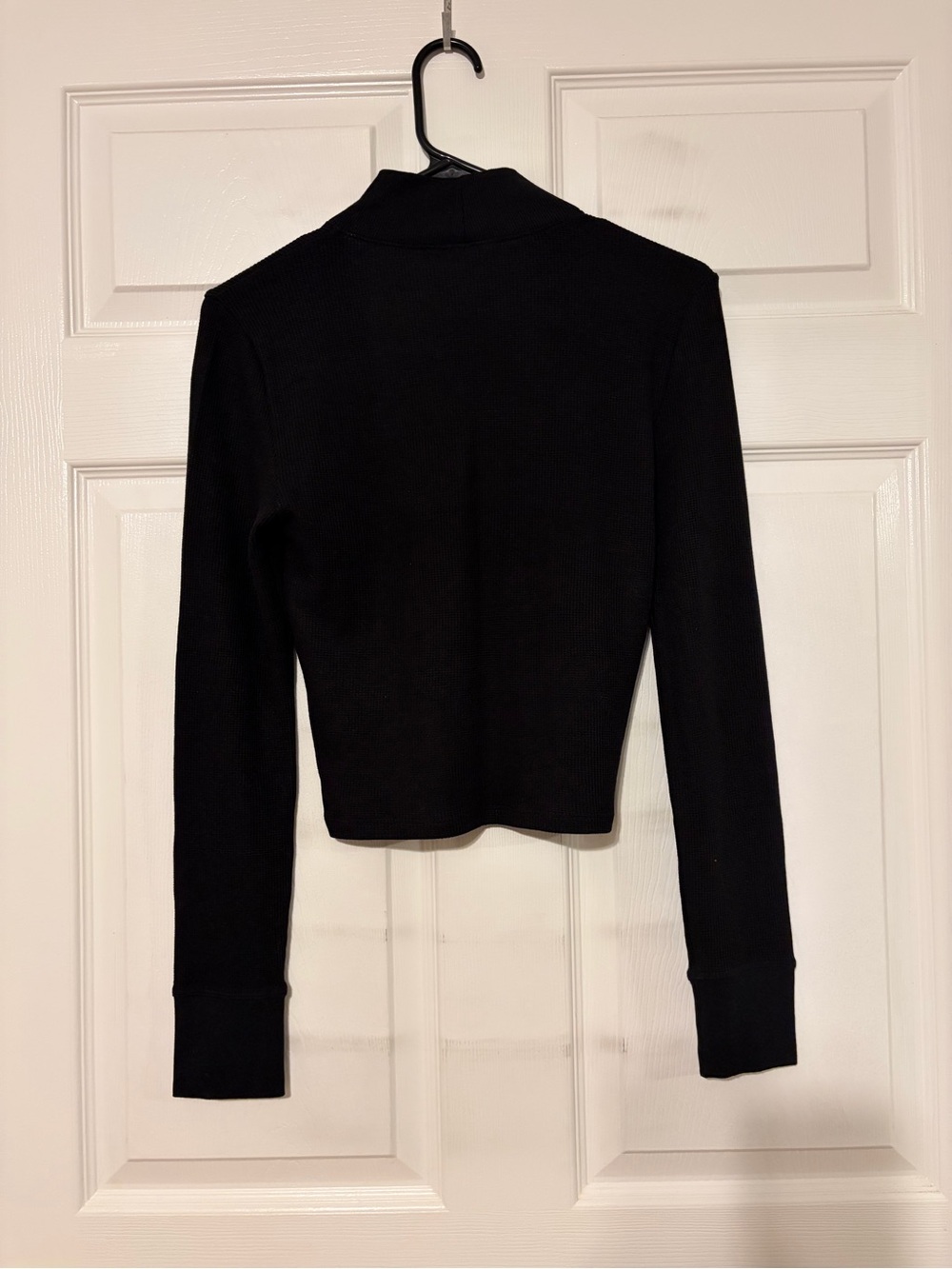 Turtleneck Ribbed Top - Picture 3 of 5